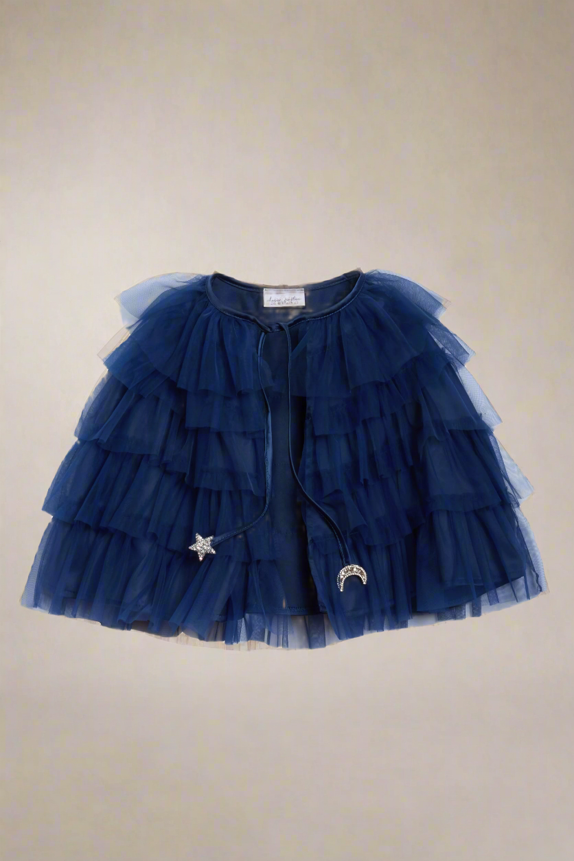She's a Star Bustle Skirt / Cape for Girls-Chasing Fireflies