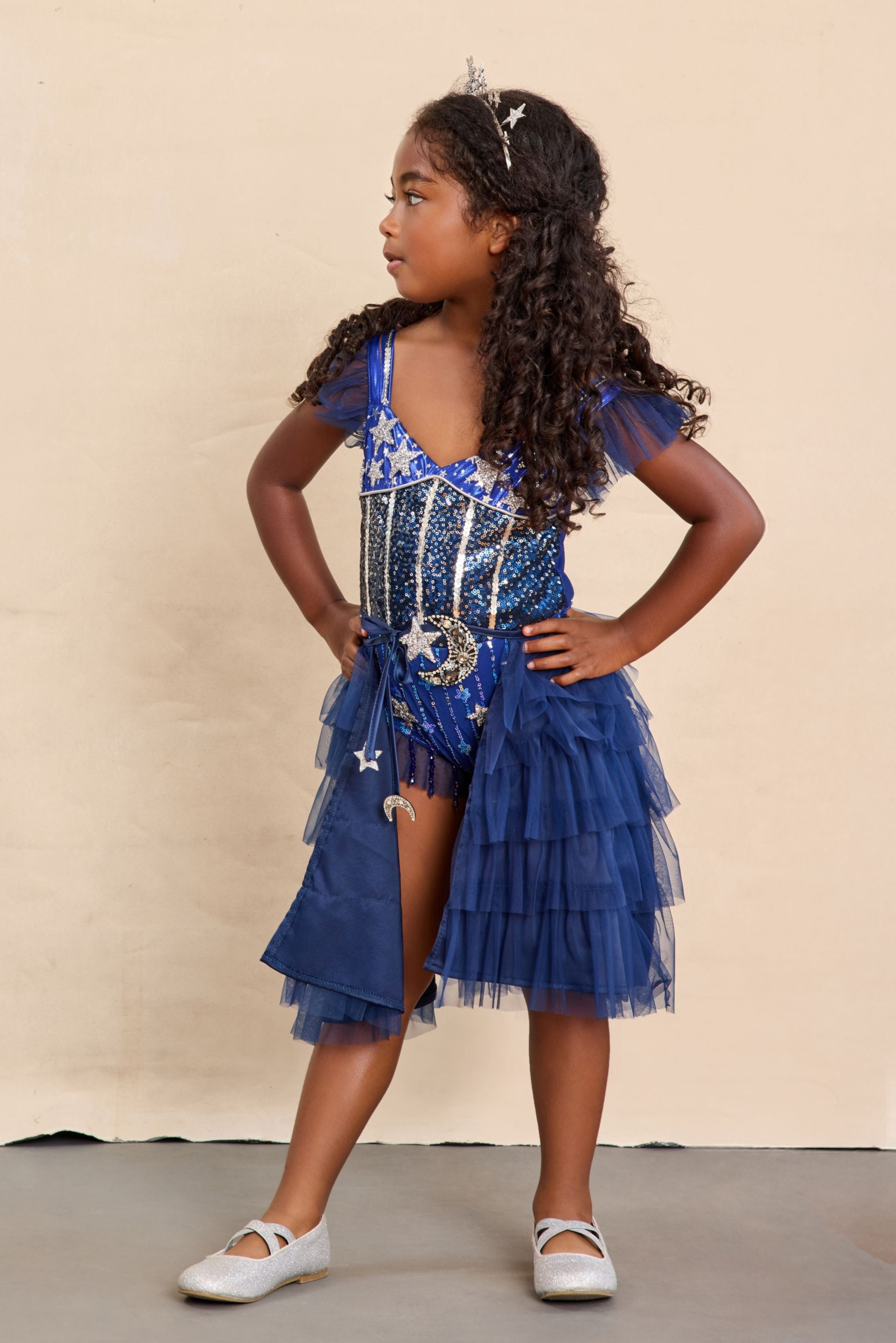 blue leotard dress Little Emrald Youth Dance Dress (Light Blue) Youth 6/7 / Light Blue