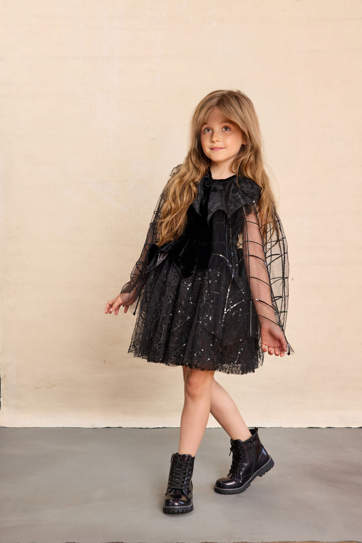 Spiderella Costume For Girls-Chasing Fireflies