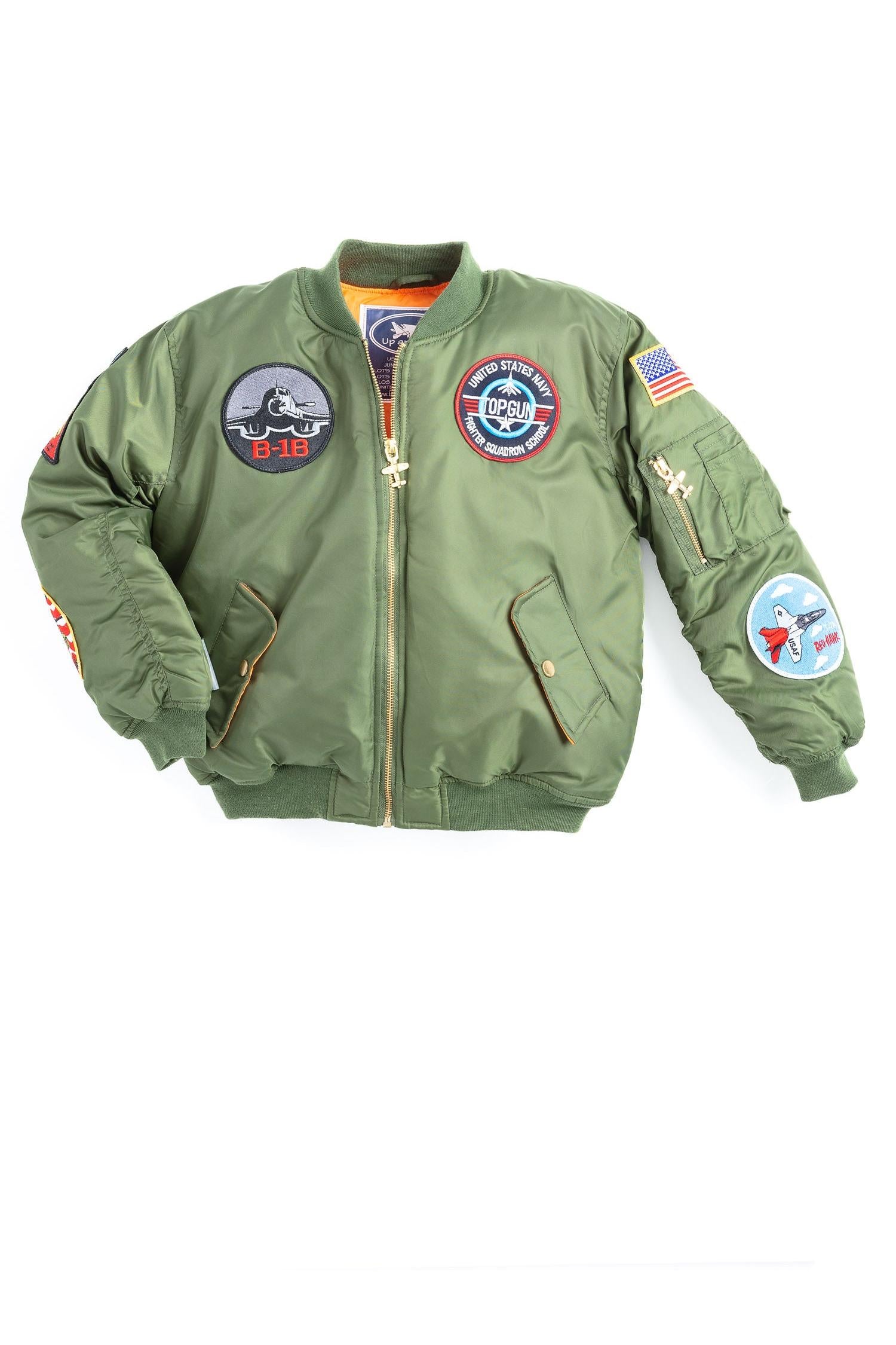 Top Gun Jacket for Kids Chasing Fireflies