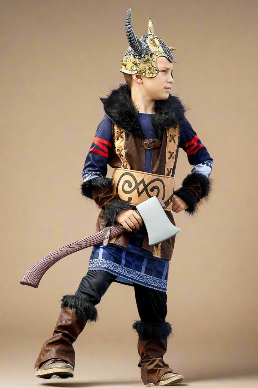 Viking Warrior Costume for Boys-Chasing Fireflies
