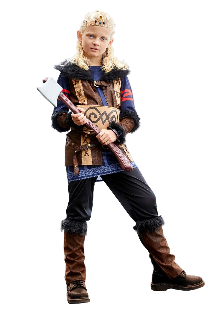 Viking Warrior Costume for Girls-Chasing Fireflies