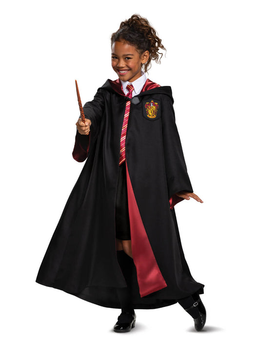  Women's Deluxe Harry Potter Hermione Granger Costume,  Gryffindor Robe, Wizard Robe for Halloween & Cosplay Large : Clothing,  Shoes & Jewelry