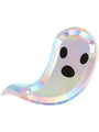 Holographic Ghost Plates Halloween Tableware, Pack of 8