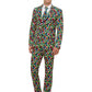 Rubik's Cube Stand Out Suit and Tie for Men
