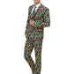 Rubik's Cube Stand Out Suit and Tie for Men