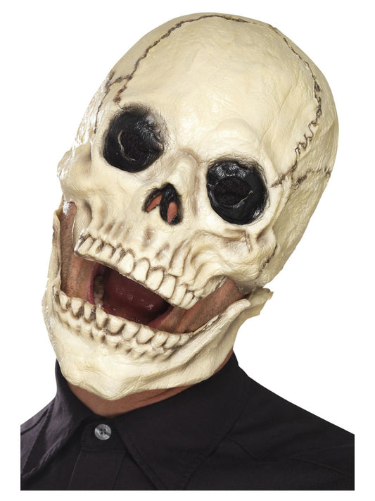 Skull Overhead Foam Latex Mask with Moveable Jaw