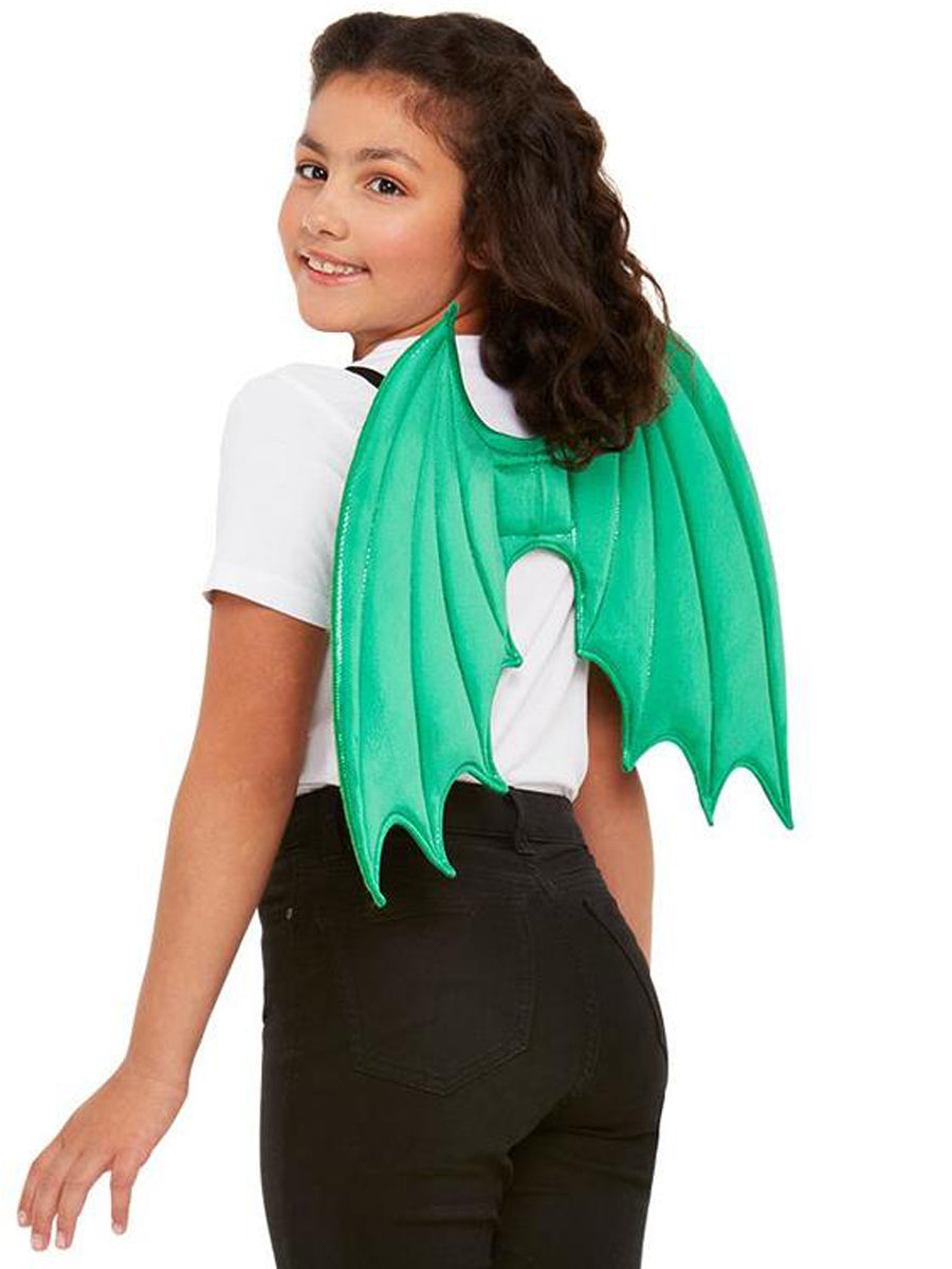Green Dragon Wings For Kids