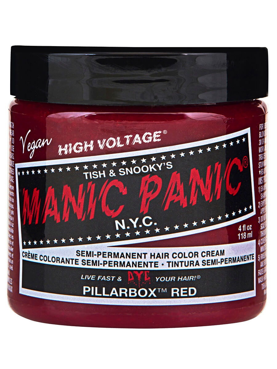 Manic Panic Classic Cream, Pillarbox Red