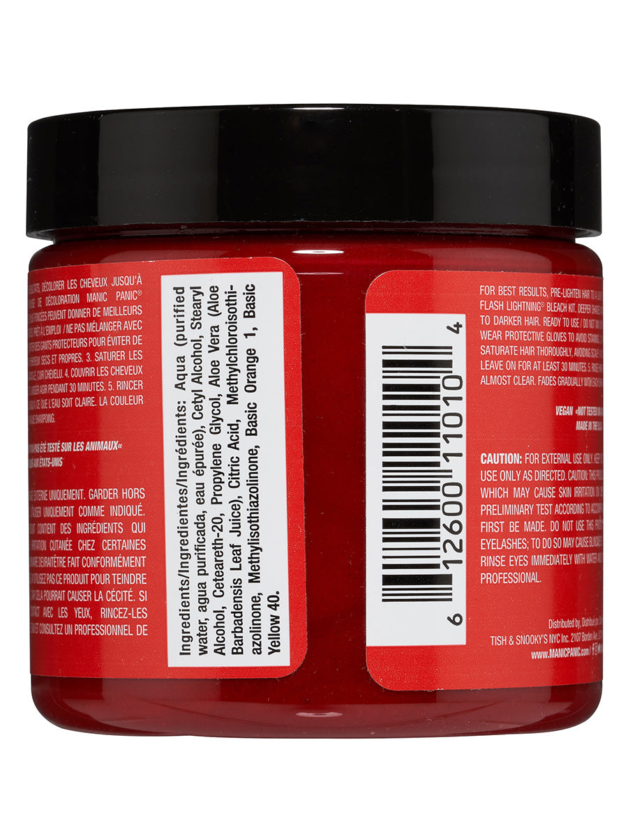 Manic Panic Classic Cream, Wildfire, UV