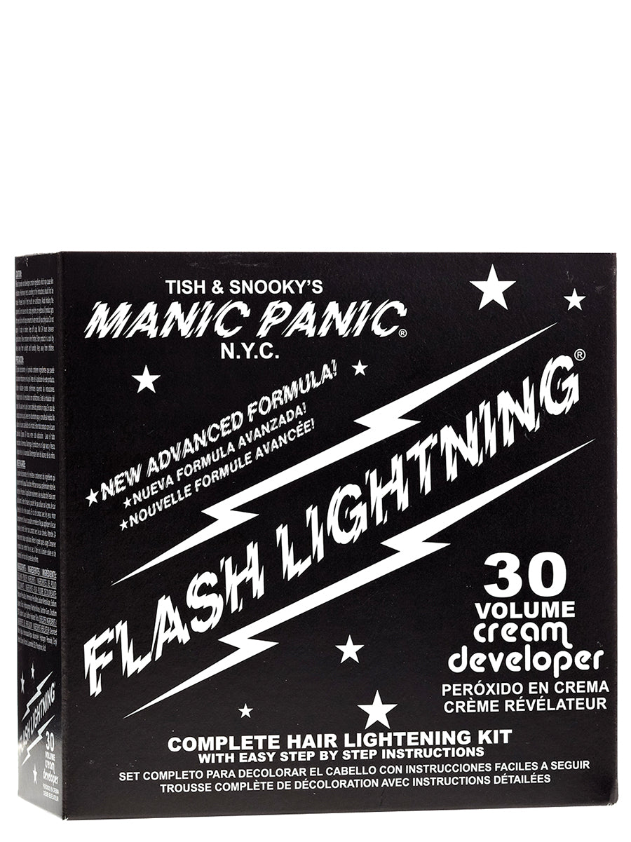 Manic Panic - Flash Lightning 30 Volume Cream Developer - Bleach Kit