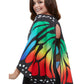 Monarch Butterfly Fabric Wings Cape
