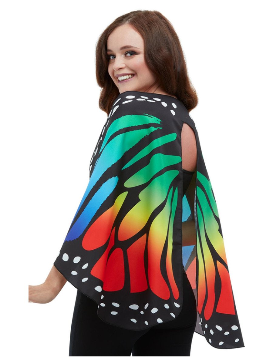 Monarch Butterfly Fabric Wings Cape