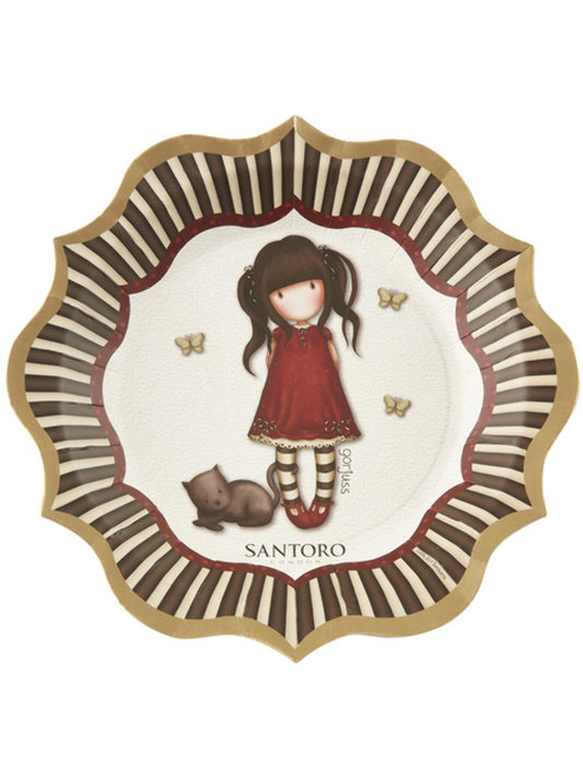 Santoro Gorjuss Ruby Paper Plates