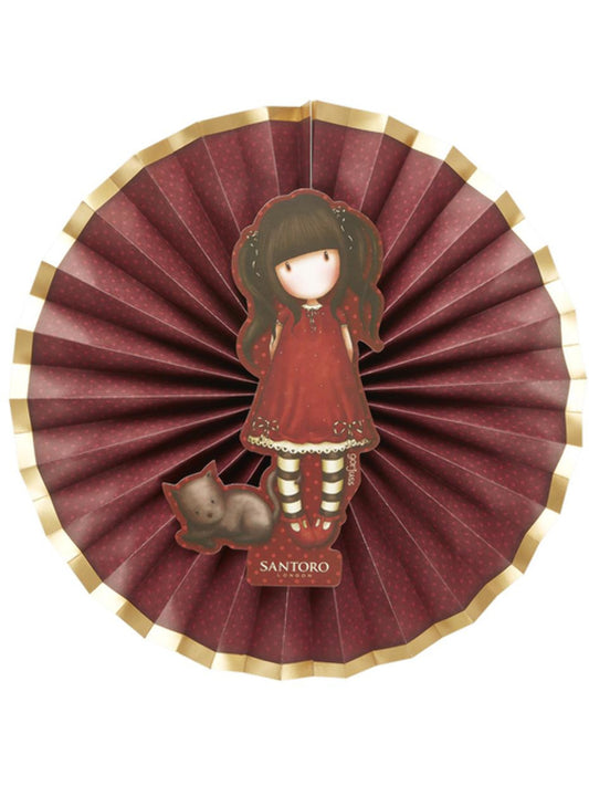 Santoro Gorjuss Ruby Paper Fans