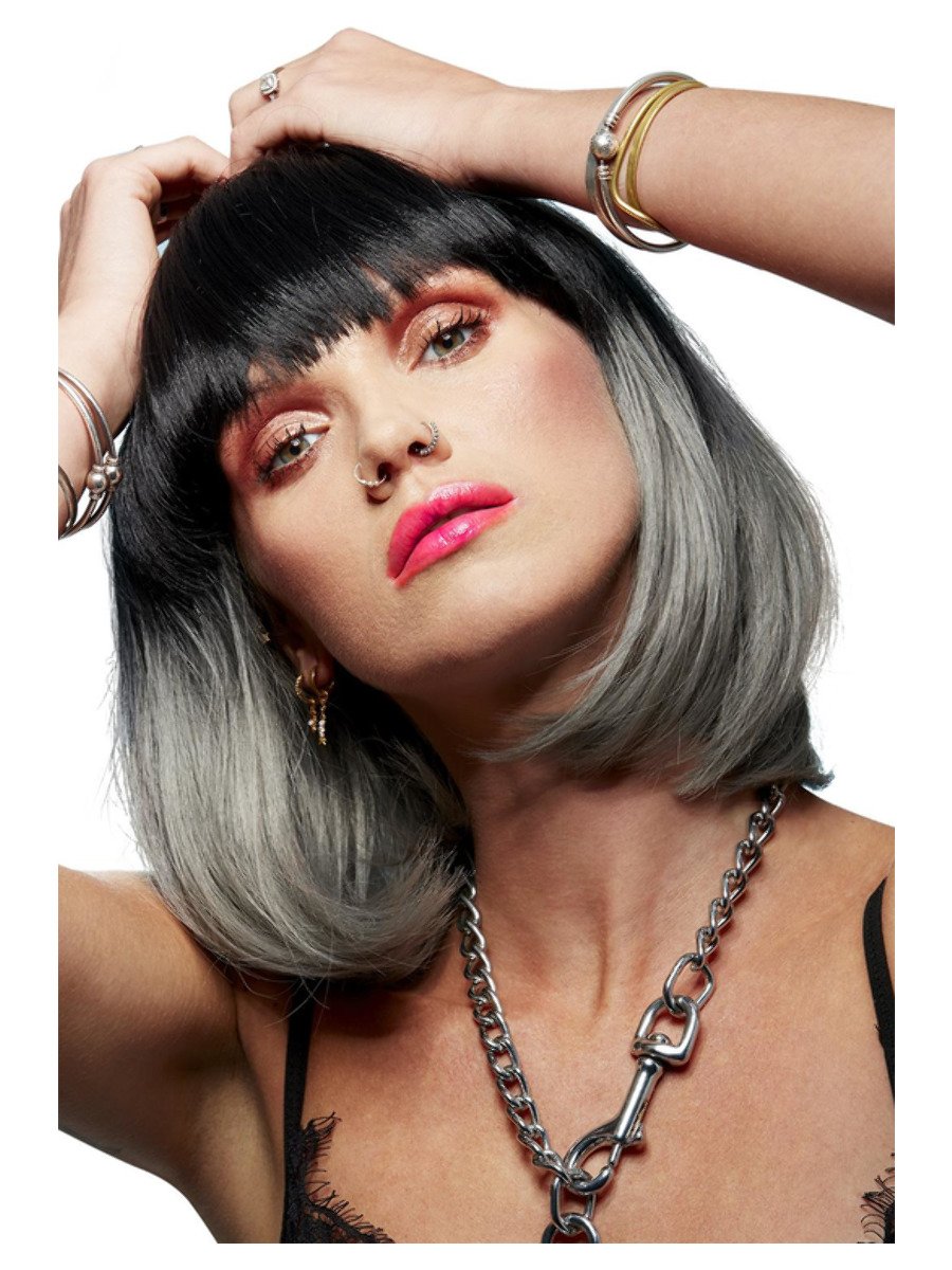 Manic Panic®Alien Grey™ Ombre Glam Doll Wig