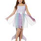 Girls Seashell Mermaid Costume Alt1