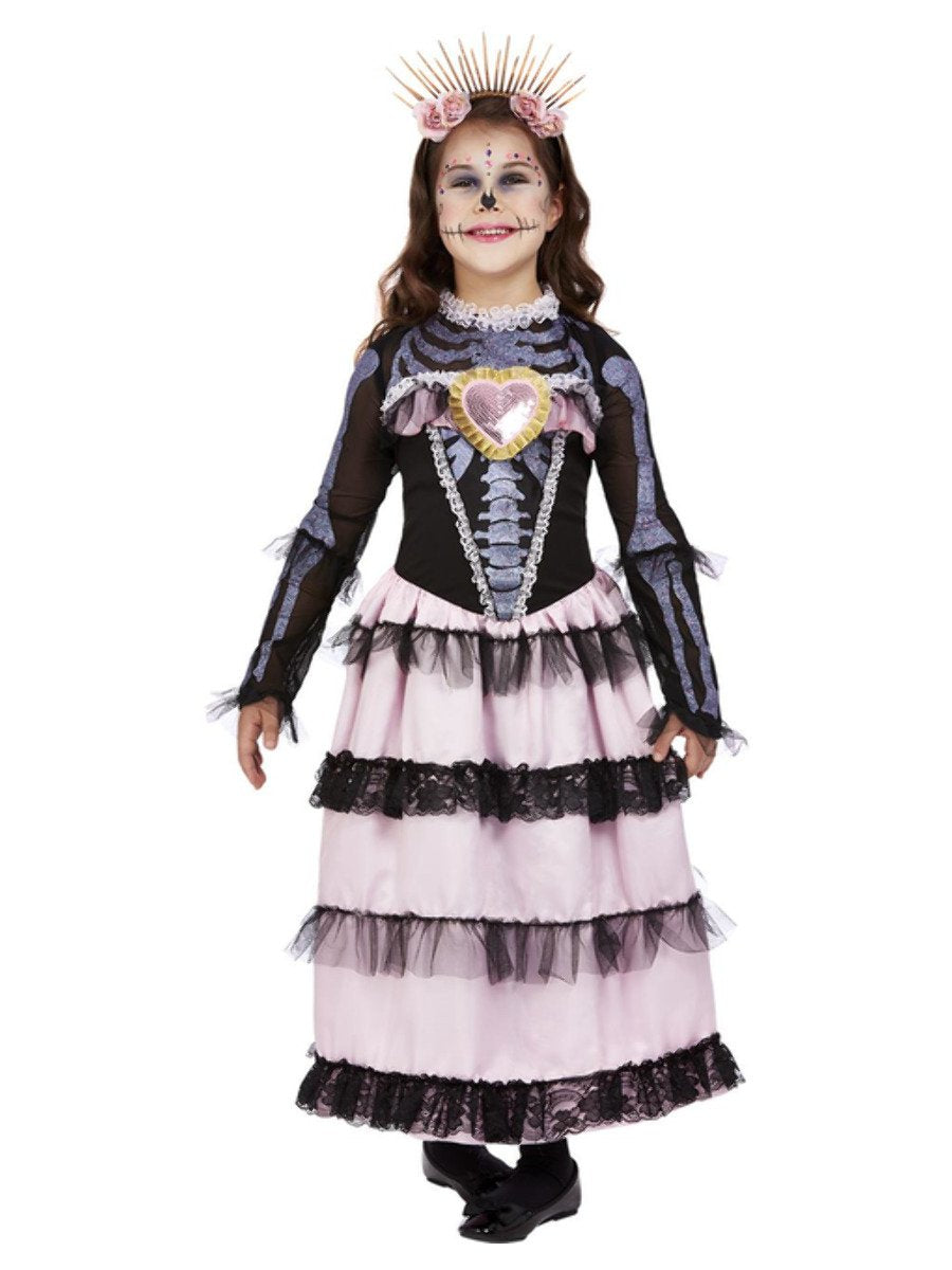 Deluxe Day of the Dead Princess Costume Alt1