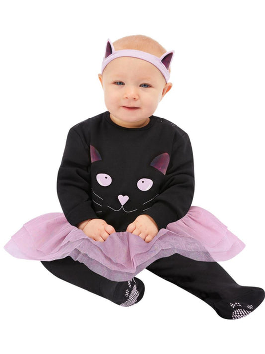 Baby Black Cat Costume with Tutu