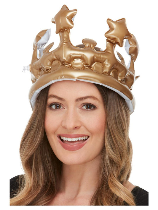 Inflatable Crown, Gold