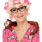 Roller Granny Wig, Blonde