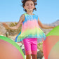 Girls Neon Pink Bike Short