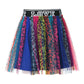 Leopard Rainbow Tutu Skirt for Girls
