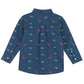 Boys Dino Print Buttondown Shirt