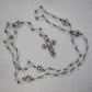 Clear Crystal Rosary
