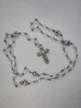Communion Rosary, Clear Crystals