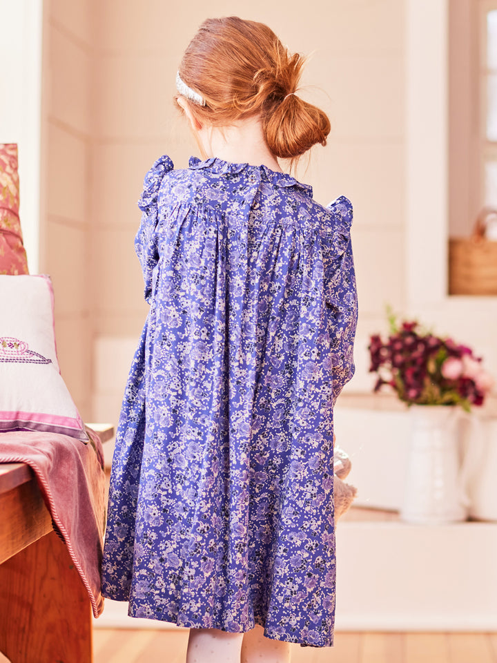 Beatrix Blue Dress for Girls
