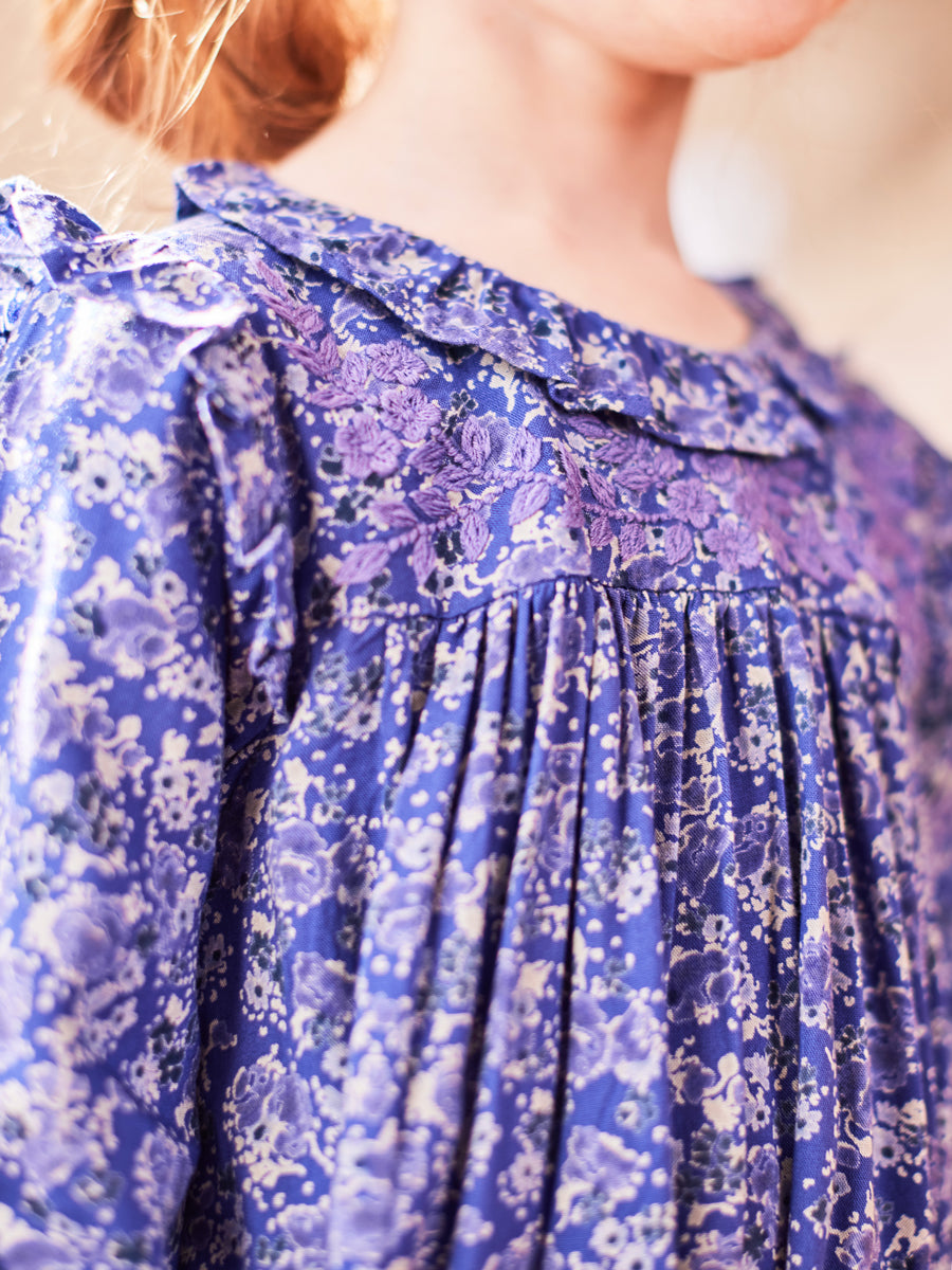 Beatrix Blue Dress for Girls