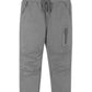 Boys Grey Twill Pants with Dart Zipper