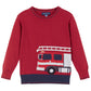 Boys Fire Engine Sweater