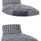 Boys Grey Ombre Toggle Romper and Booties