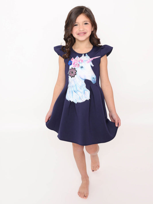 Unicorn Dress for Girls