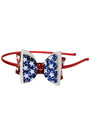 Red White & Blue Star Headband