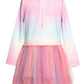 Tie-Dye Heart Tutu Dress for Girls
