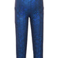 Stretchy Blue Leggings for Girls