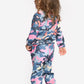 Rainbow Camo Dream Print Top for Girls