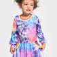 Tie-Dye Rhinestone Star Dress for Girls