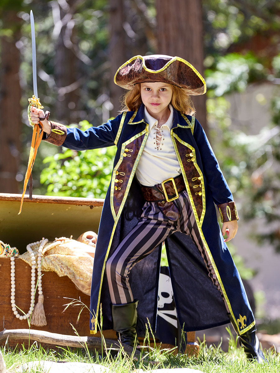 Pirate Captain Costume for Girls