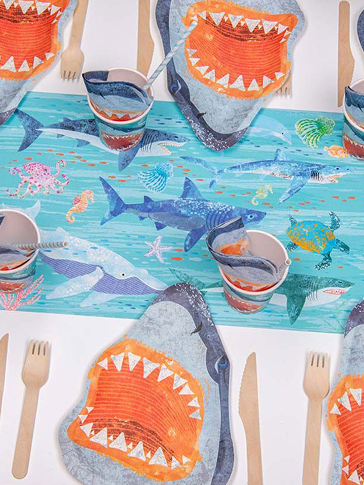 Shark King of the Sea Table Runner