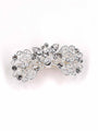 Silver & Crystal Hair Clip