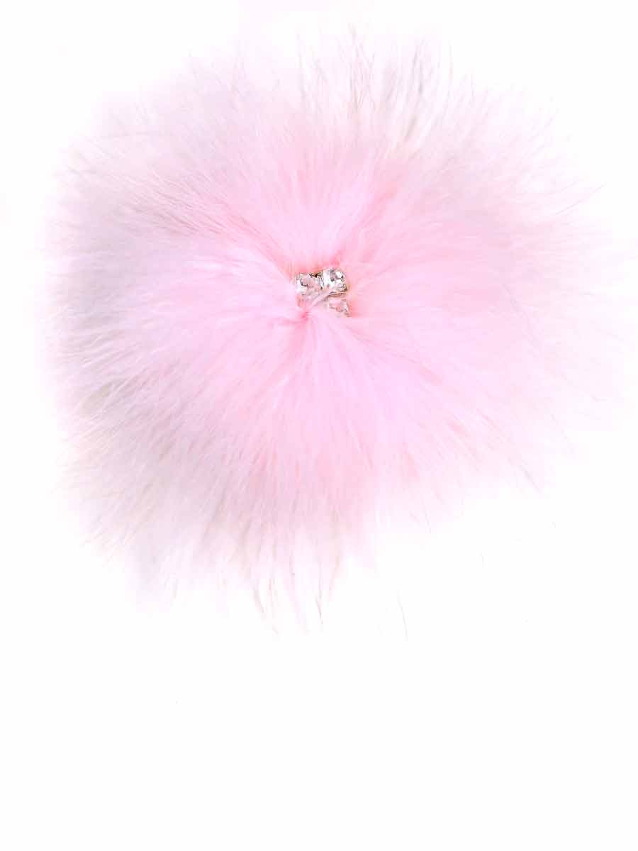 Pink Puff Hair Clip