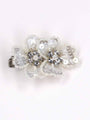 White Melange Hair Clip