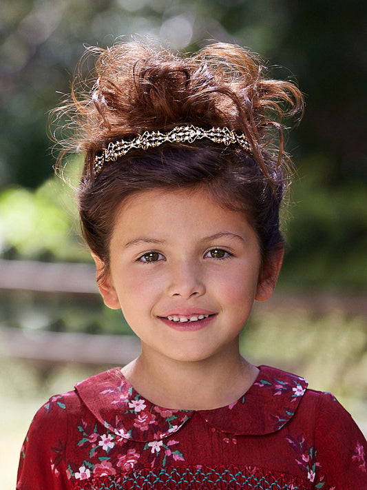 Gold & Crystal Headband