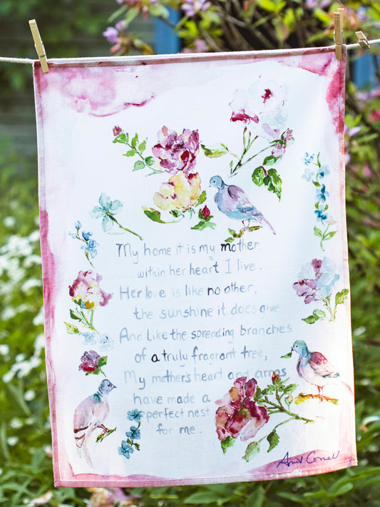 Mothers Day Poem Tea Towel