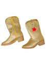 Gold Glitter Cowboy Boots