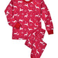 Kids Holiday Red Deer Pajamas